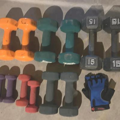 Assortment Of Hand Weights