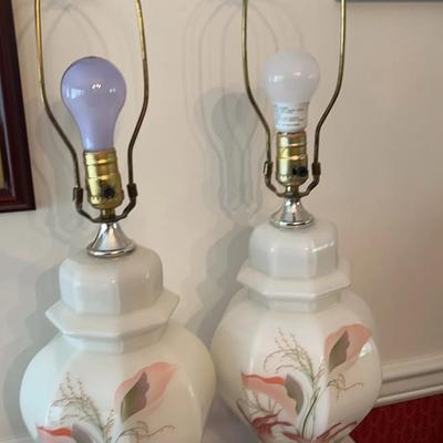 Vintage Ginger Jar Style Lamps