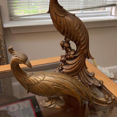 Vintage Syroco Pheasants
