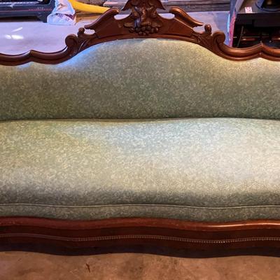 Duncan Phyfe Style Antique Sofa