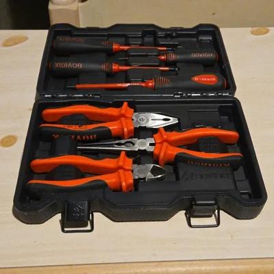 Bovidix 8 Piece Insulated Pliers & Screwdriver Set