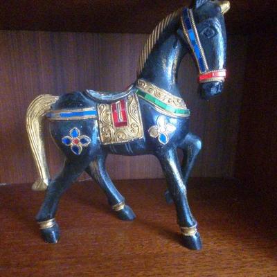 Vintage Wooden Horse
