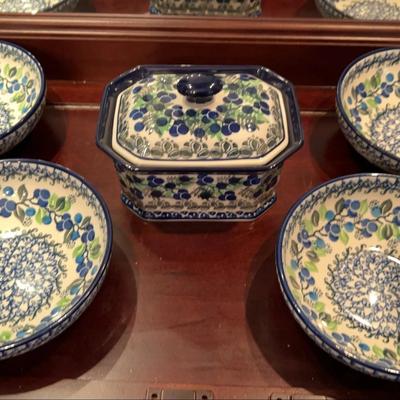 Polish Hand Painted Pottery