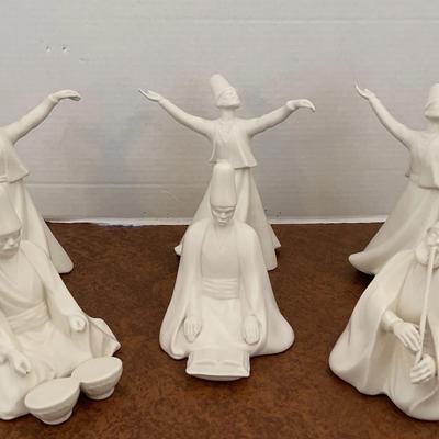 Turkish Whirling Dervish Figures