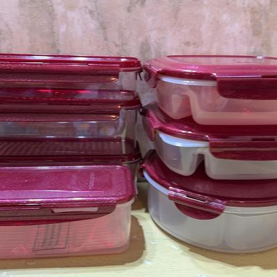 Maroon Lock & Lock - Food Storage