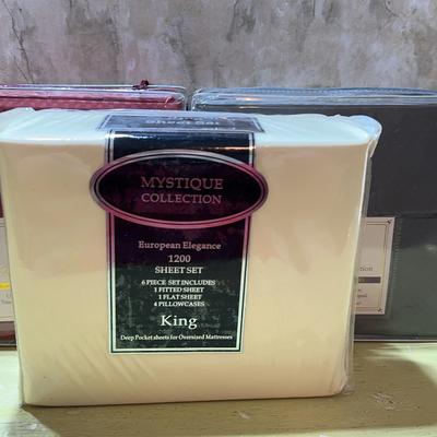 King Bed Sheet Sets And 6pk Towel Sets