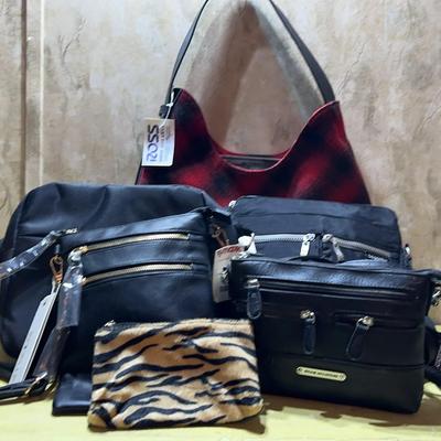 Red Plaid Satchel