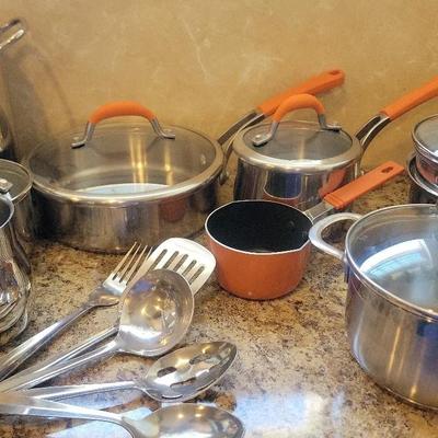 Stainless Steel Cookware Featuring Rachel Ray