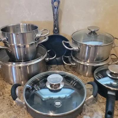 Assortment Of Berndes Induction And Non Stick Cookware
