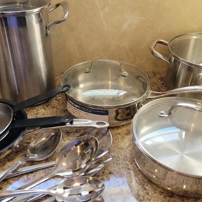 Stainless Steel Cookware Including Cuisinart Silhouette And Induction  Swiss Pro