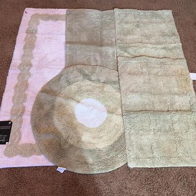 Green Bathroom Mats