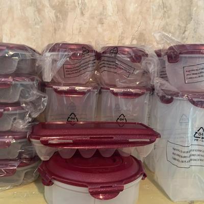 Burgundy Lock & Lock
