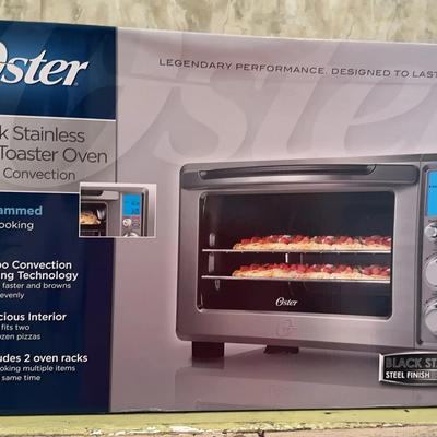 Oster - Black Stain Nurse Digital Toaster Oven