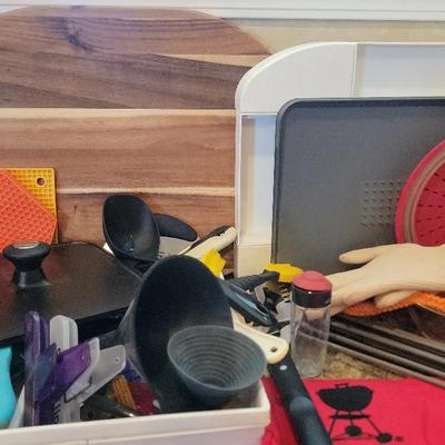 Mystery Lot Of Kitchen Accessories Including Todd