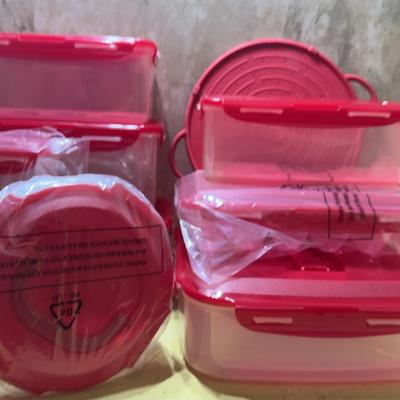 Lock & Lock - Red Food Storage