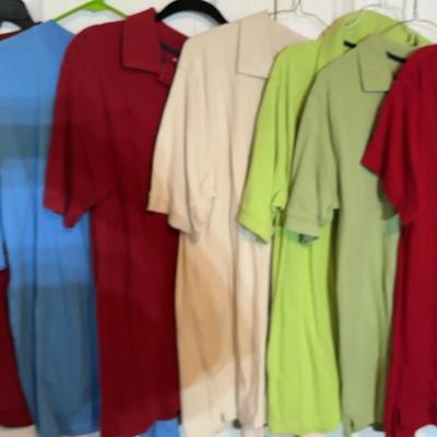 Men's Polo Shirts - Large