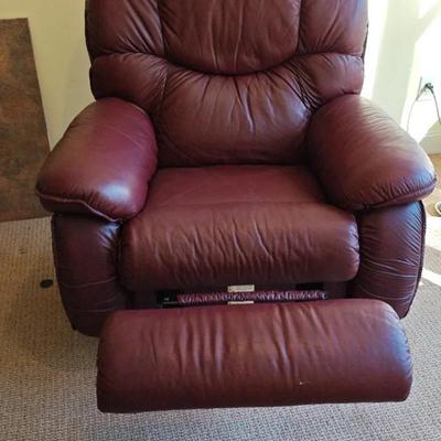 Lazboy Burgundy Reclining Chair