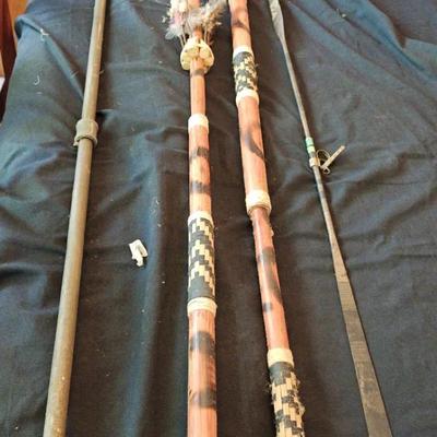 Blowpipes And Spear