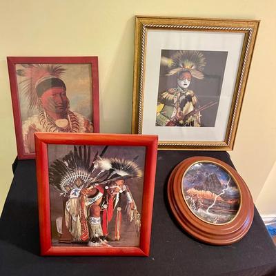 Indian Themed Art -  4 Framed