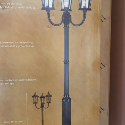 3 Outdoor Post Lamps
