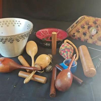 Collection Of Percussion Instruments