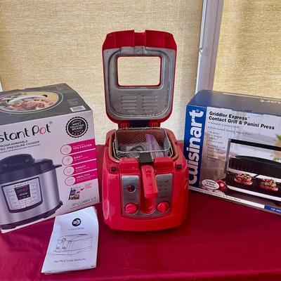 Panini, InstaPot and Fryer!