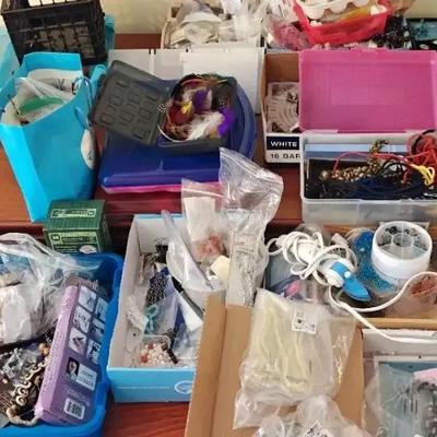 Collection Of Jewelry Making Items