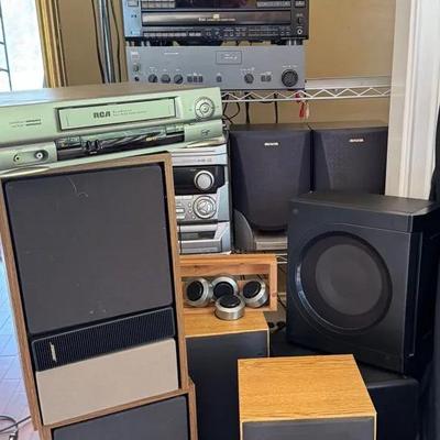 Bose & UBL Speakers, Technics Record Player And More