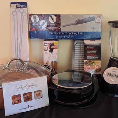 Oster Blender, Oster Waffle Maker, Cooper Chef Pan And More