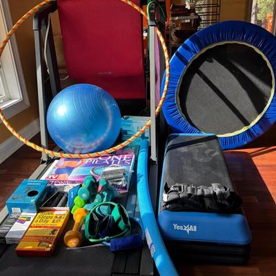Treadmill, Weights, Pilates, Aerobic Steps And More