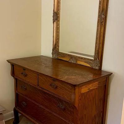 Dresser and Mirror