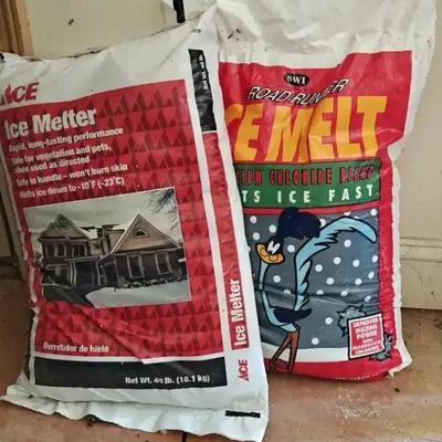 40 Lb Of Ice Melt Two Bags