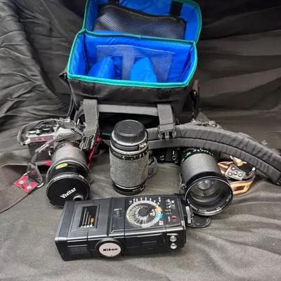 Nikon Film Camera Set