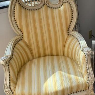 Pair of antique side chairs
