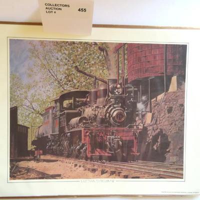 TRAIN ART PRINT