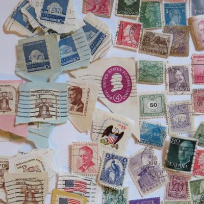 VINTAGE FOREIGN STAMPS