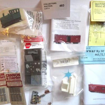 MODEL TRAIN DETAIL PARTS