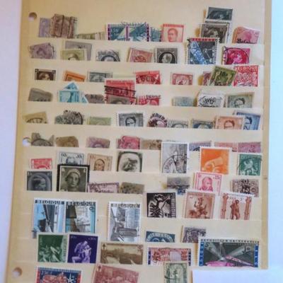 VINTAGE FOREIGN STAMPS