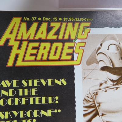 AMAZING HEROS COMIC NEWS