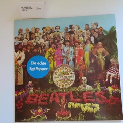 BEATLES VINTAGE LP RECORDS
