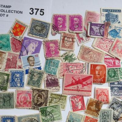 VINTAGE FOREIGN STAMPS