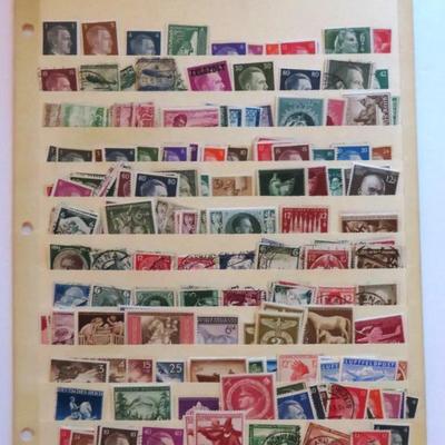 VINTAGE FOREIGN STAMPS