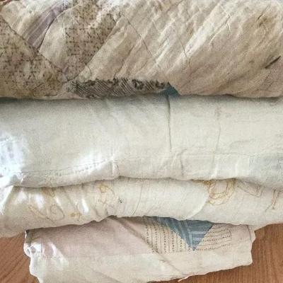 Four Antique Cutter Quilts 