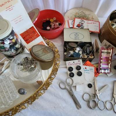Vintage Buttons Of All Kinds