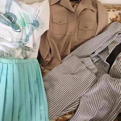 Vintage Clothing Mint Green Outfit, Suit Set & Jacket