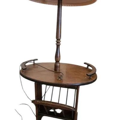 Table With Built-in Lamp