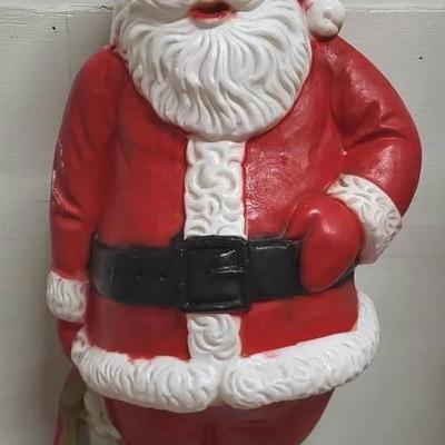 Vintage 5' Santa Blow Mold