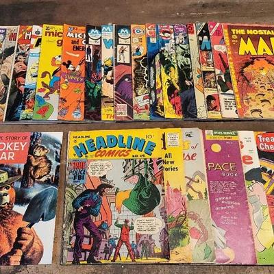 Vintage Comic Book Variety (WH6)