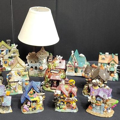 Ghost Town Halloween Buildings (WH8)