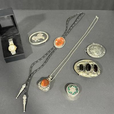 Collection of Sterling Silver Jewelry & Accessories